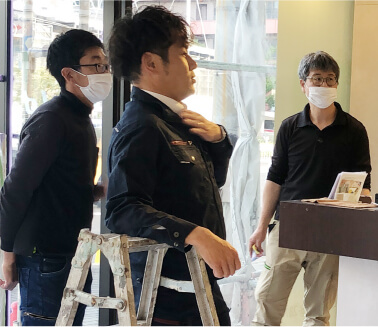 仕事の流れ~1day~